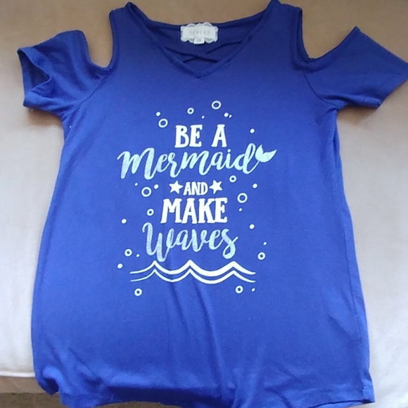 btween Other - SOLD 🦋3 for $10 cold shoulder mermaid top